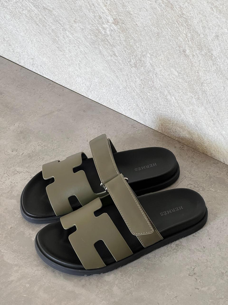 Ladies Hermes flats Lilly Onlines
