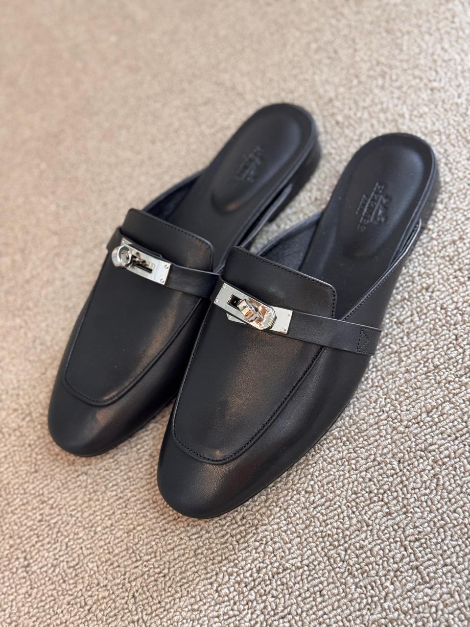 Ladies Hermes flats Lilly Onlines
