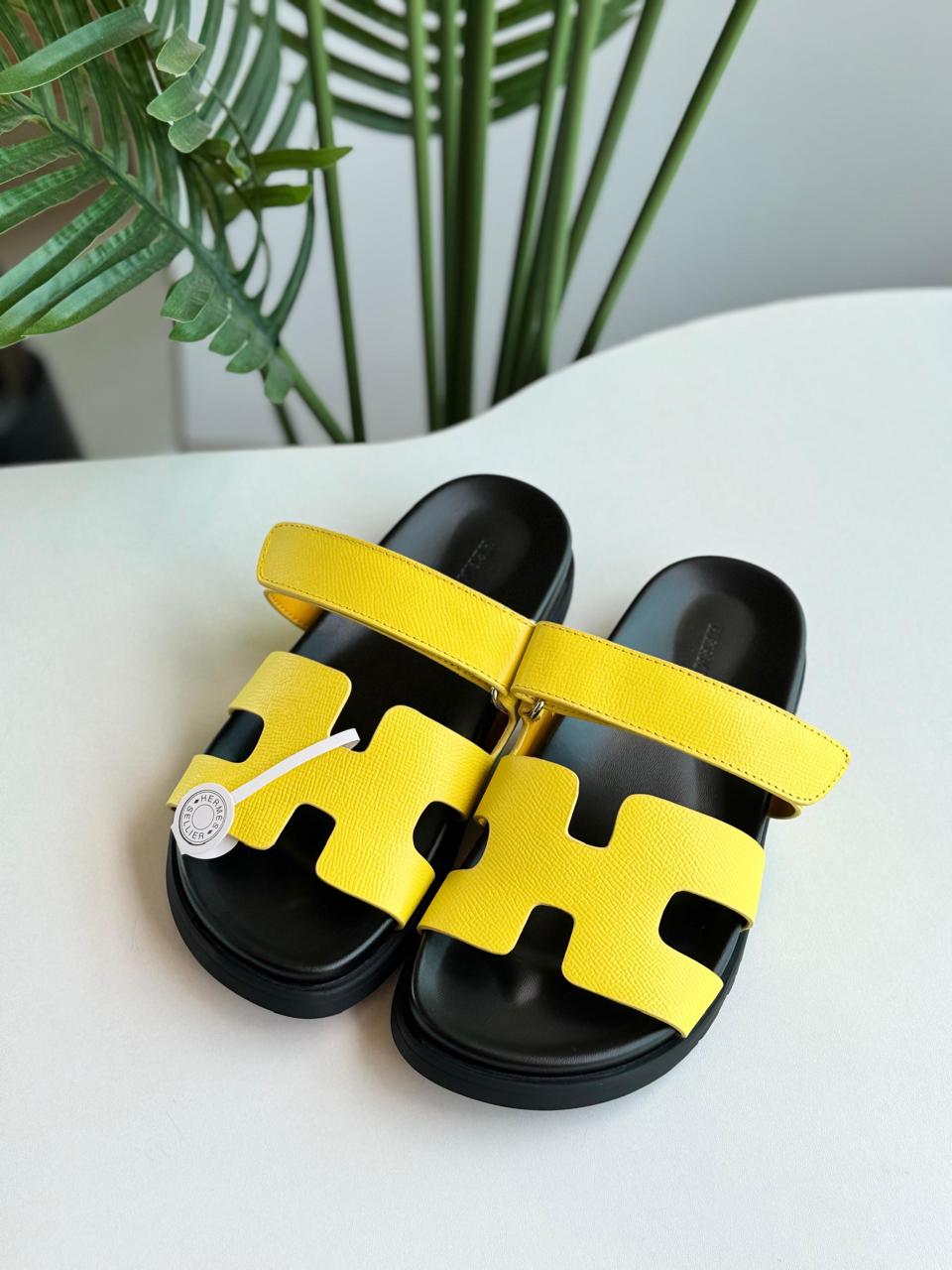 Ladies Hermes flats Lilly Onlines