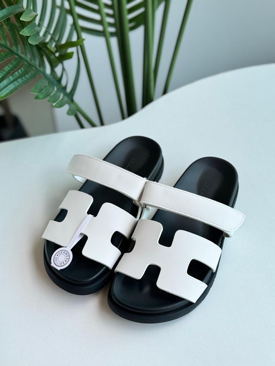 Ladies Hermes flats Lilly Onlines
