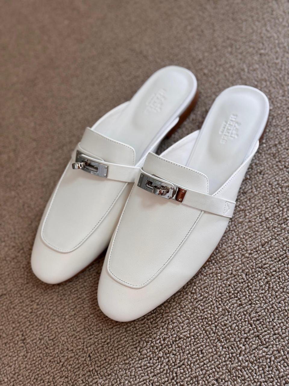 Ladies Hermes flats Lilly Onlines