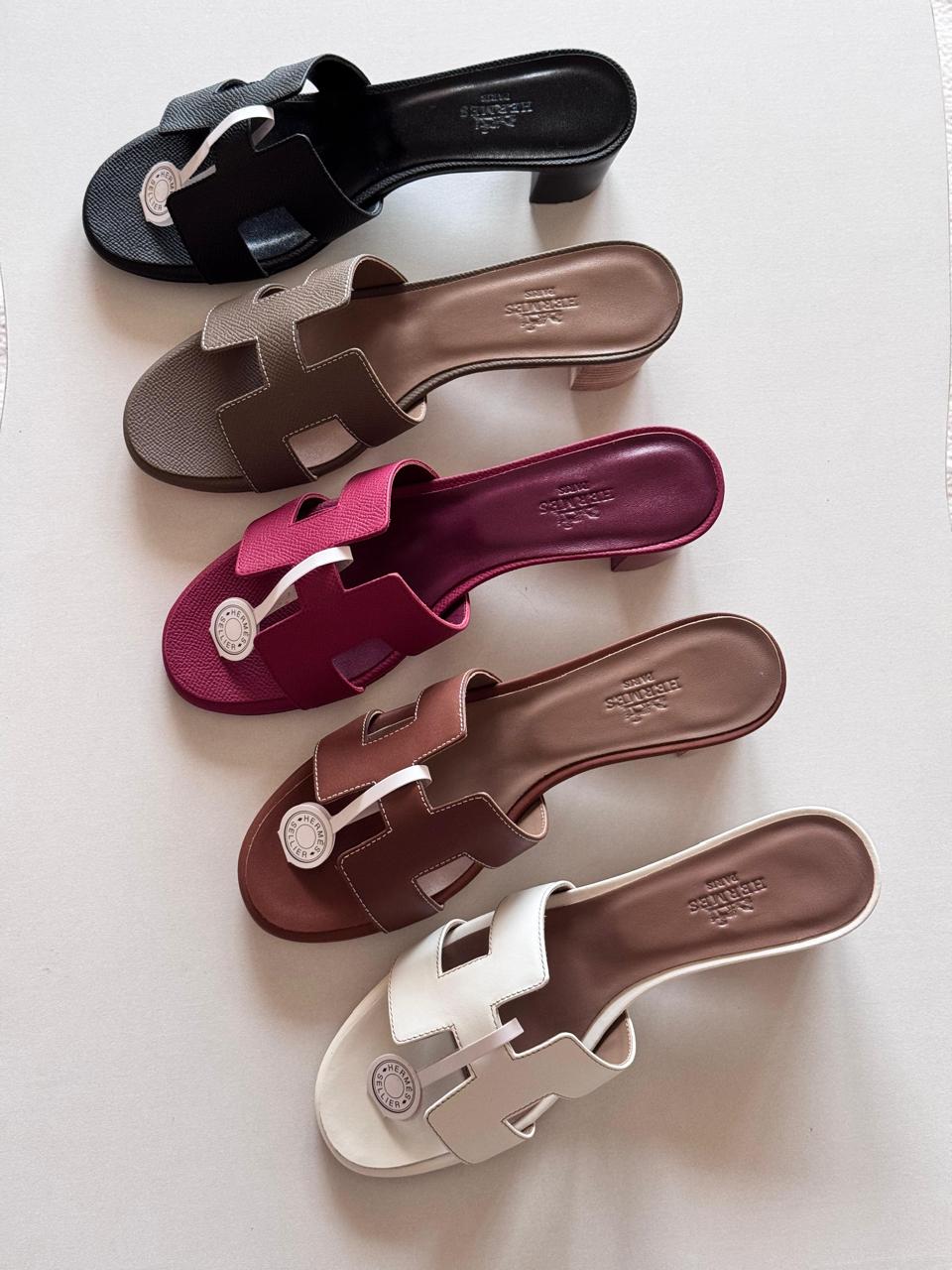 Ladies Hermes flats Lilly Onlines