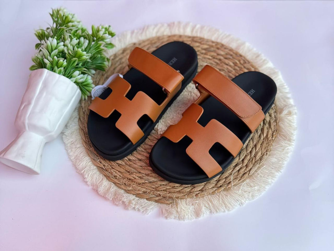 Ladies Hermes flats Lilly Onlines
