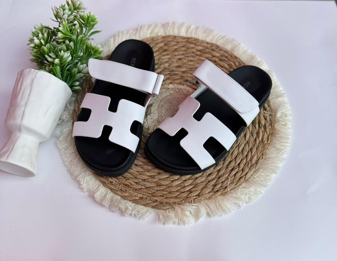Ladies Hermes flats Lilly Onlines