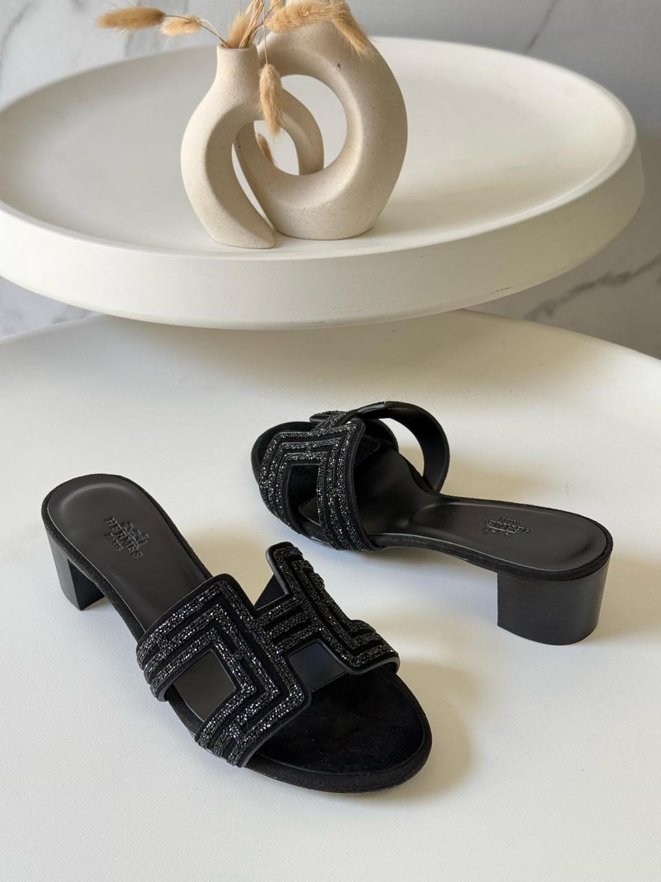 Ladies Hermes flats Lilly Onlines