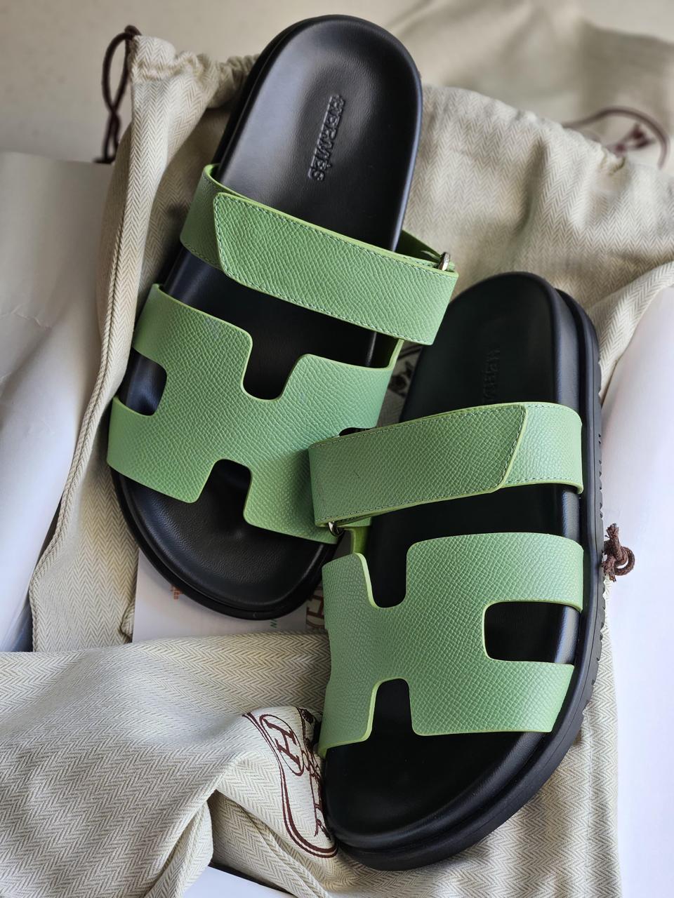 Ladies Hermes flats Lilly Onlines