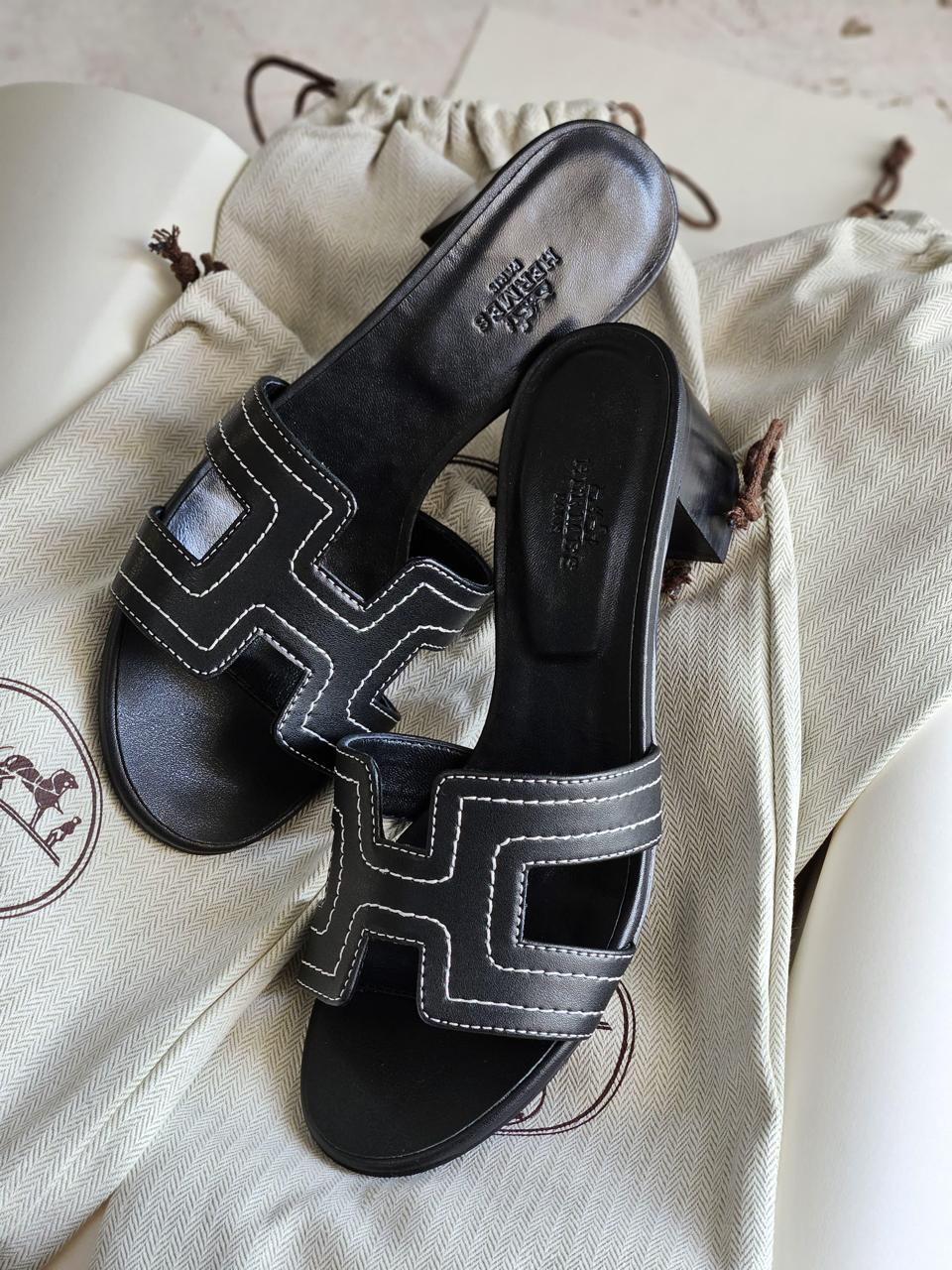 Ladies Hermes flats Lilly Onlines
