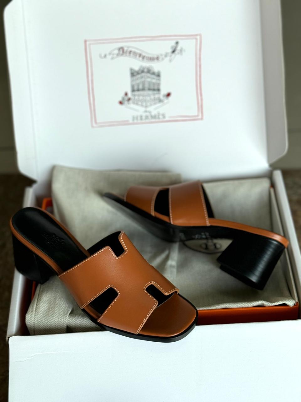 Ladies Hermes flats Lilly Onlines