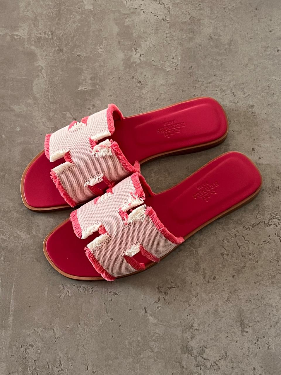Ladies Hermes flats Lilly Onlines