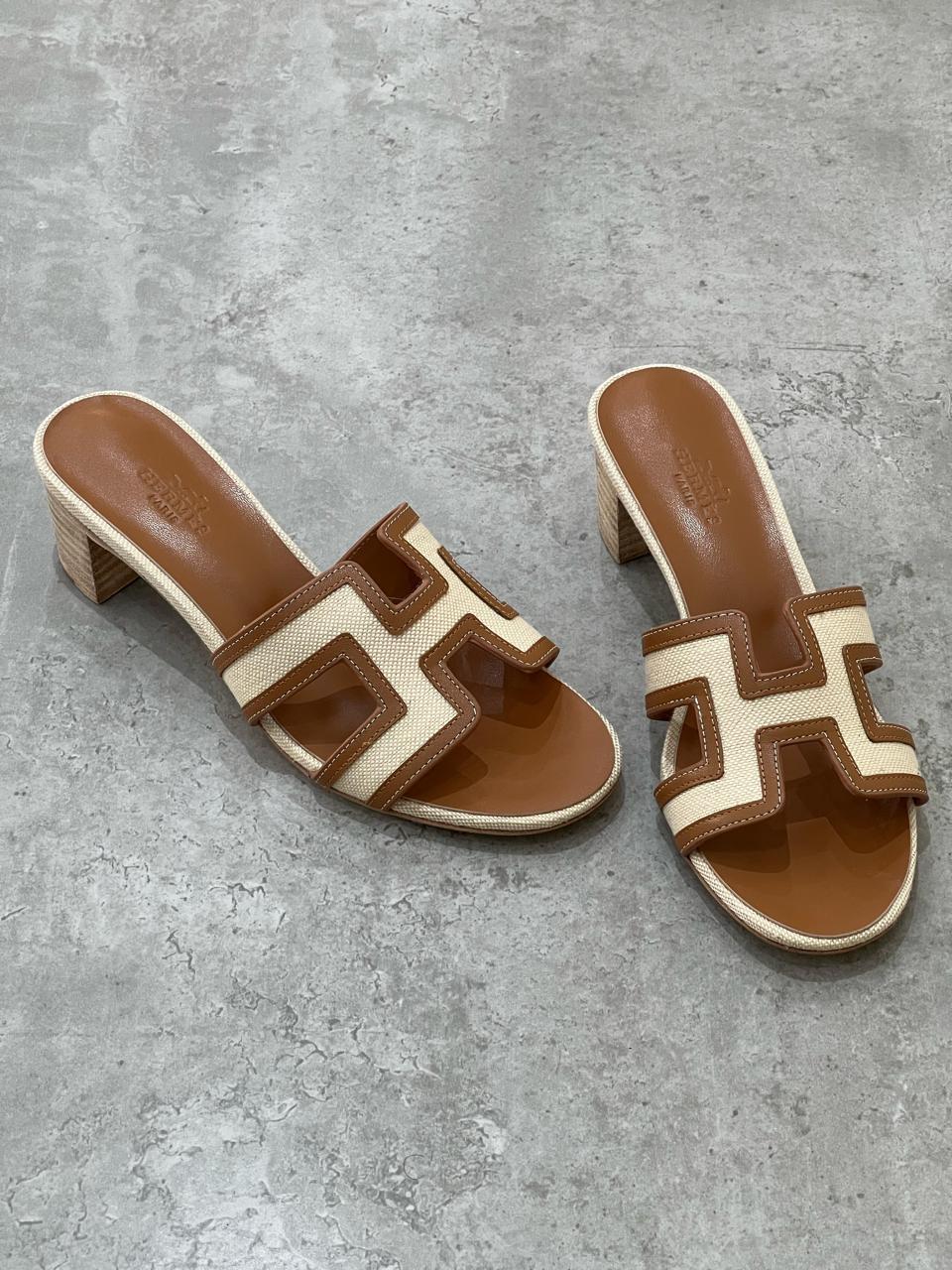Ladies Hermes flats Lilly Onlines