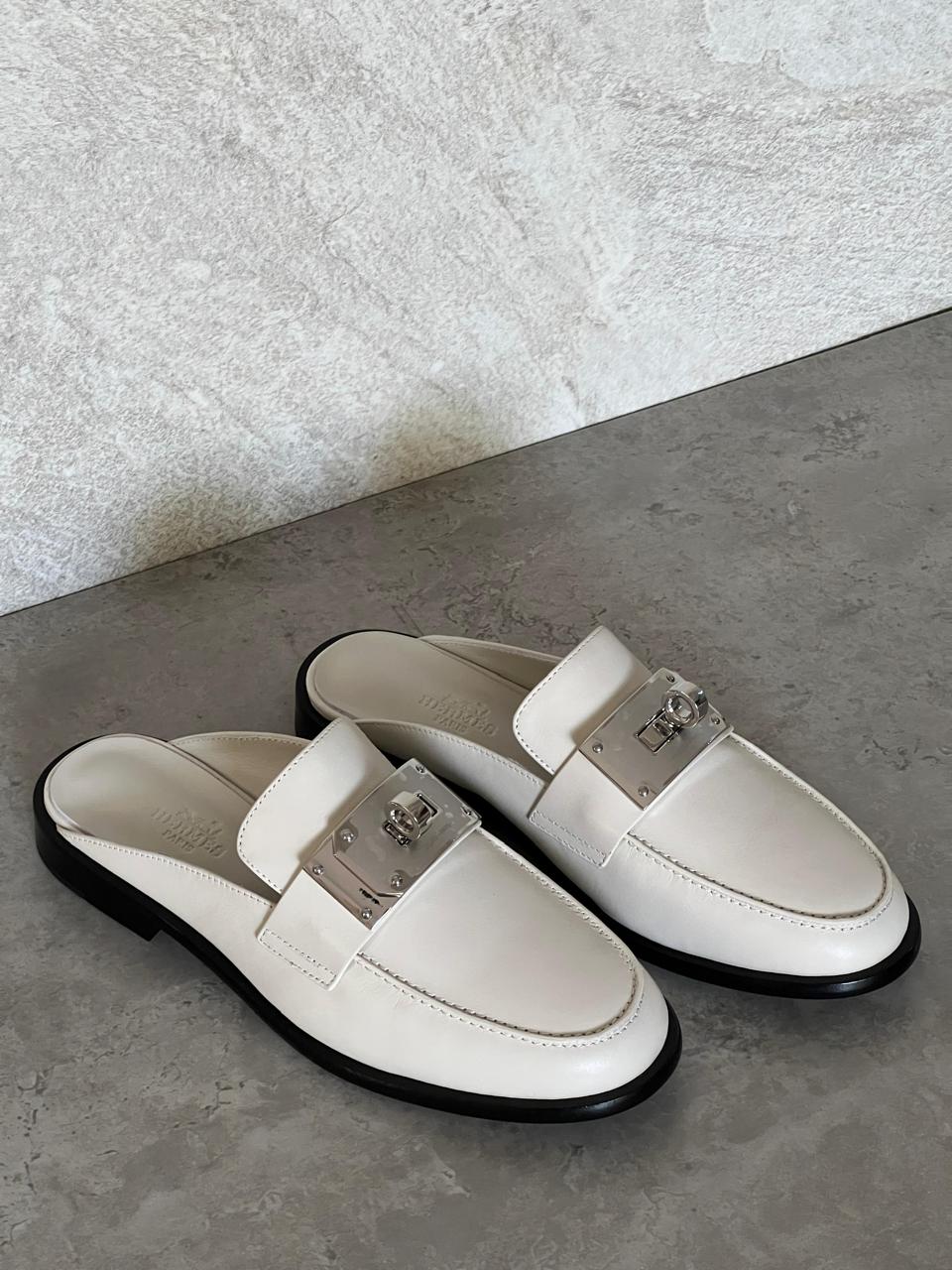 Ladies Hermes flats Lilly Onlines