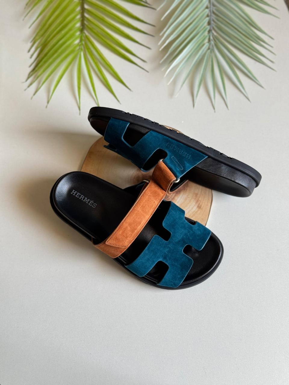 Ladies Hermes flats Lilly Onlines