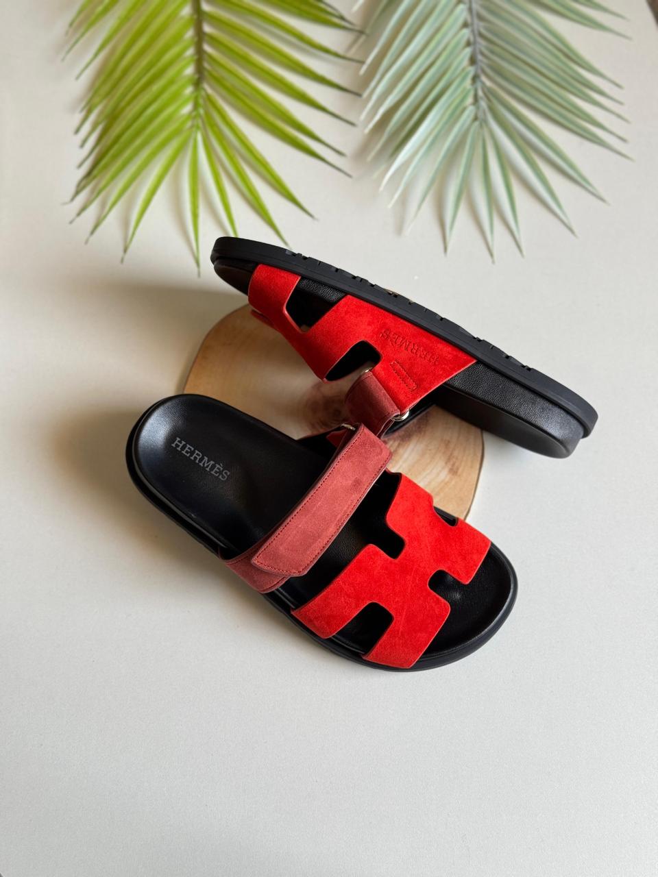 Ladies Hermes flats Lilly Onlines