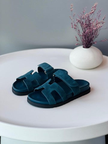Ladies Hermes flats Lilly Onlines