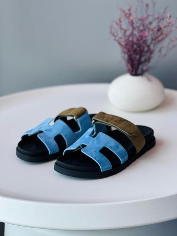Ladies Hermes flats Lilly Onlines