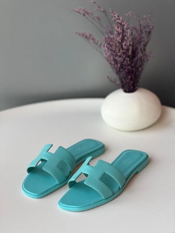 Ladies Hermes flats Lilly Onlines