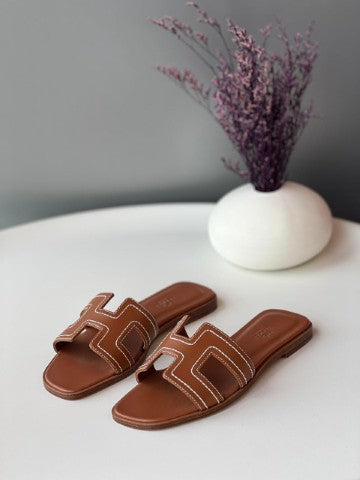 Ladies Hermes flats Lilly Onlines