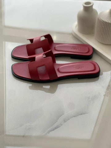 Ladies Hermes flats Lilly Onlines