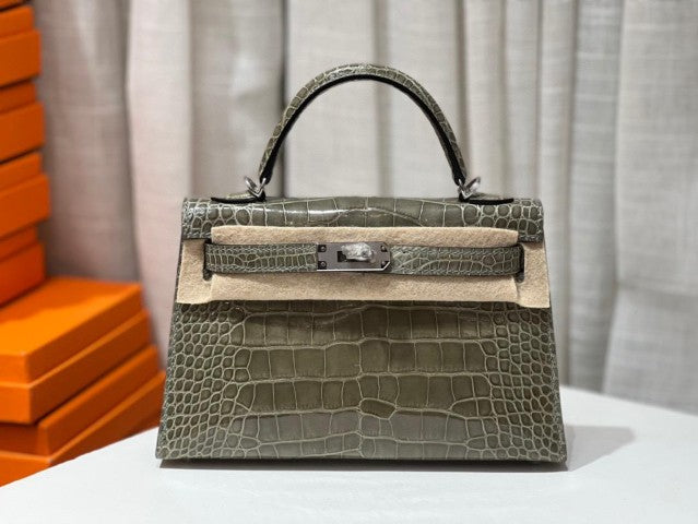 Hermes crocodile bags (VIP) Lilly Onlines
