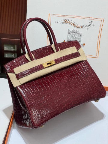 Hermes crocodile bags (VIP) Lilly Onlines