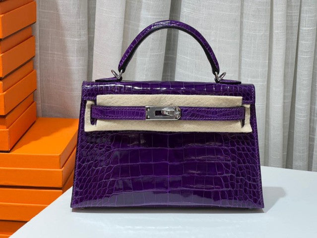 Hermes crocodile bags (VIP) Lilly Onlines