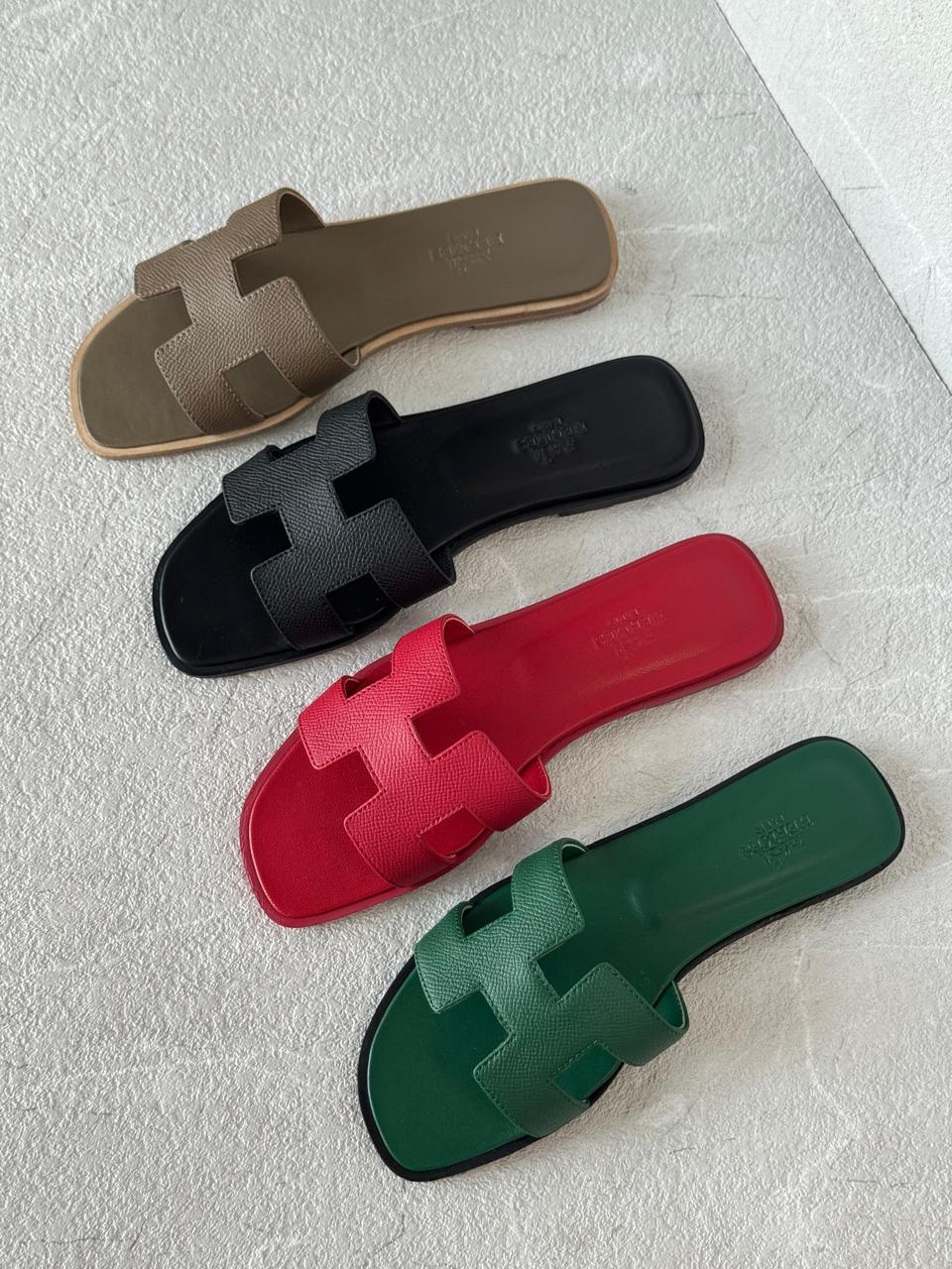 Ladies Hermes flats Lilly Onlines