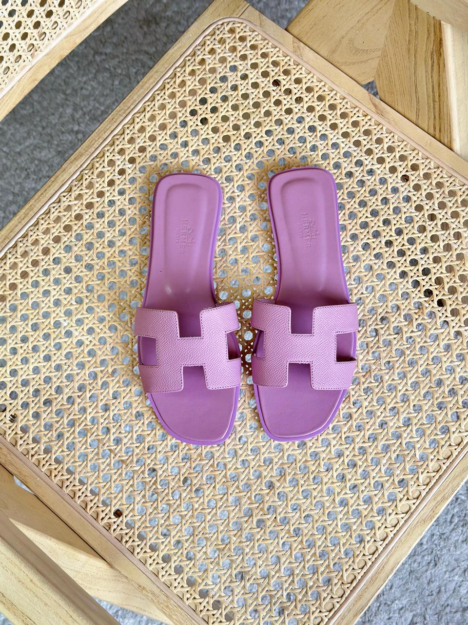 Ladies Hermes flats Lilly Onlines