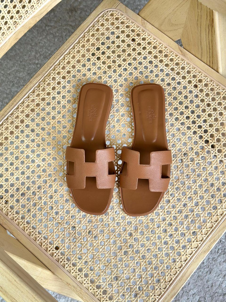 Ladies Hermes flats Lilly Onlines