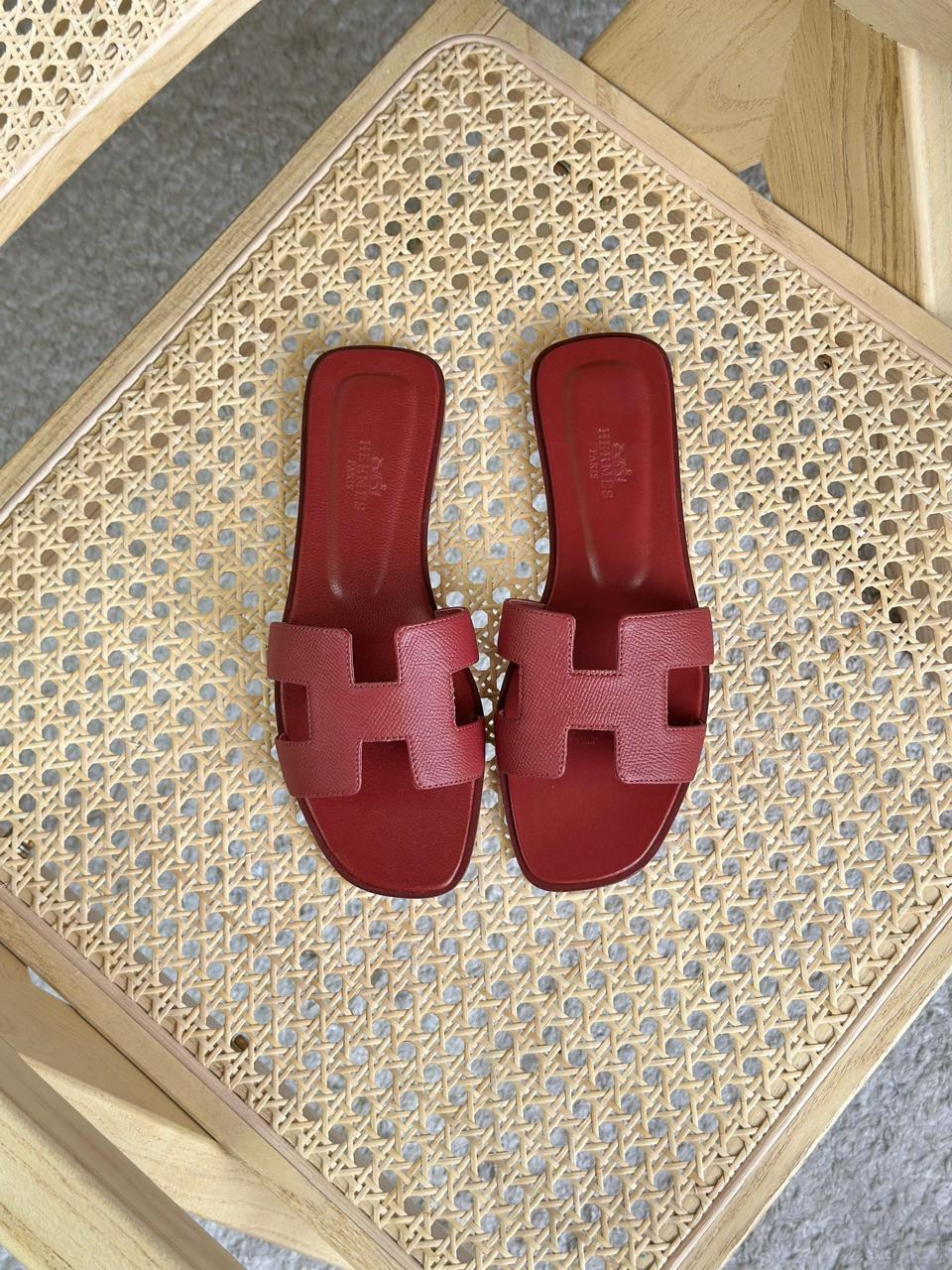 Ladies Hermes flats Lilly Onlines