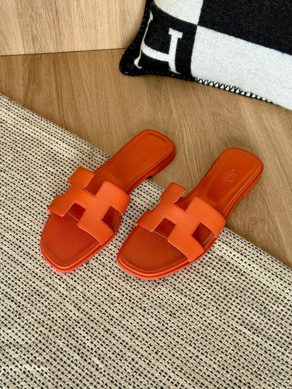 Ladies Hermes flats Lilly Onlines