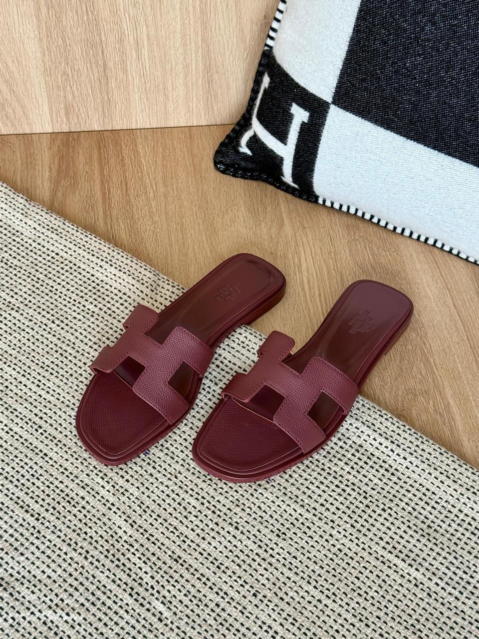 Ladies Hermes flats Lilly Onlines