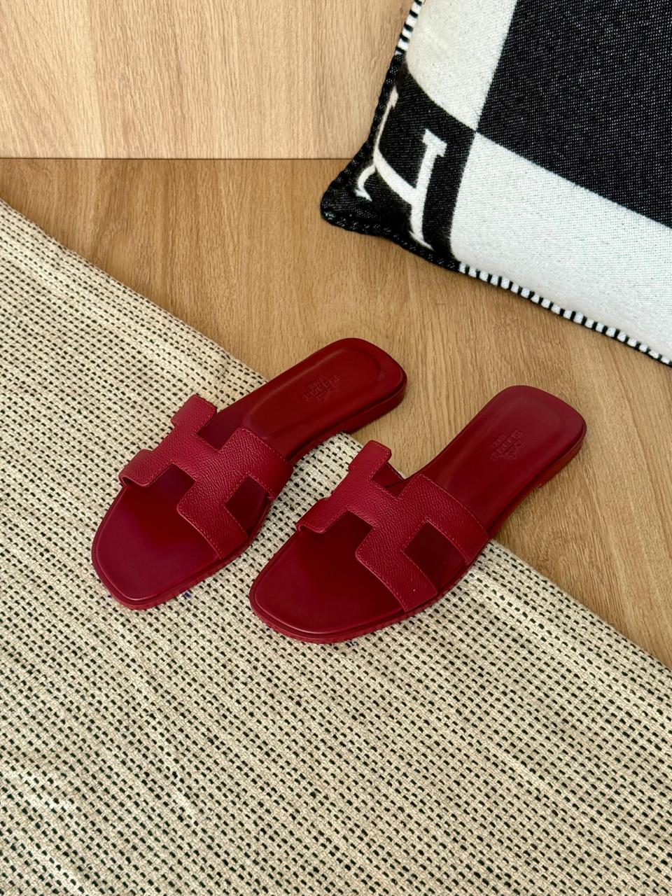 Ladies Hermes flats Lilly Onlines