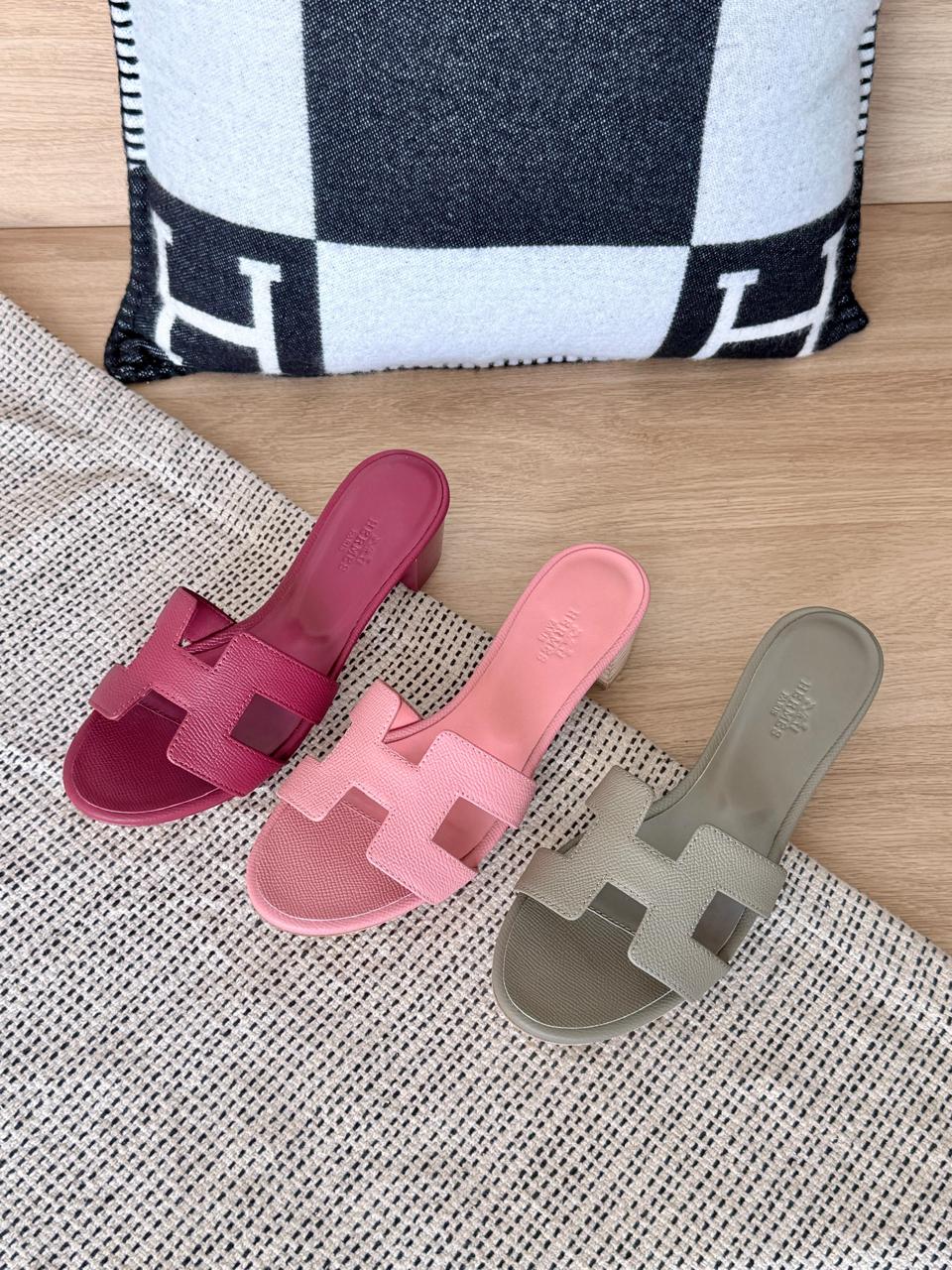 Ladies Hermes flats Lilly Onlines