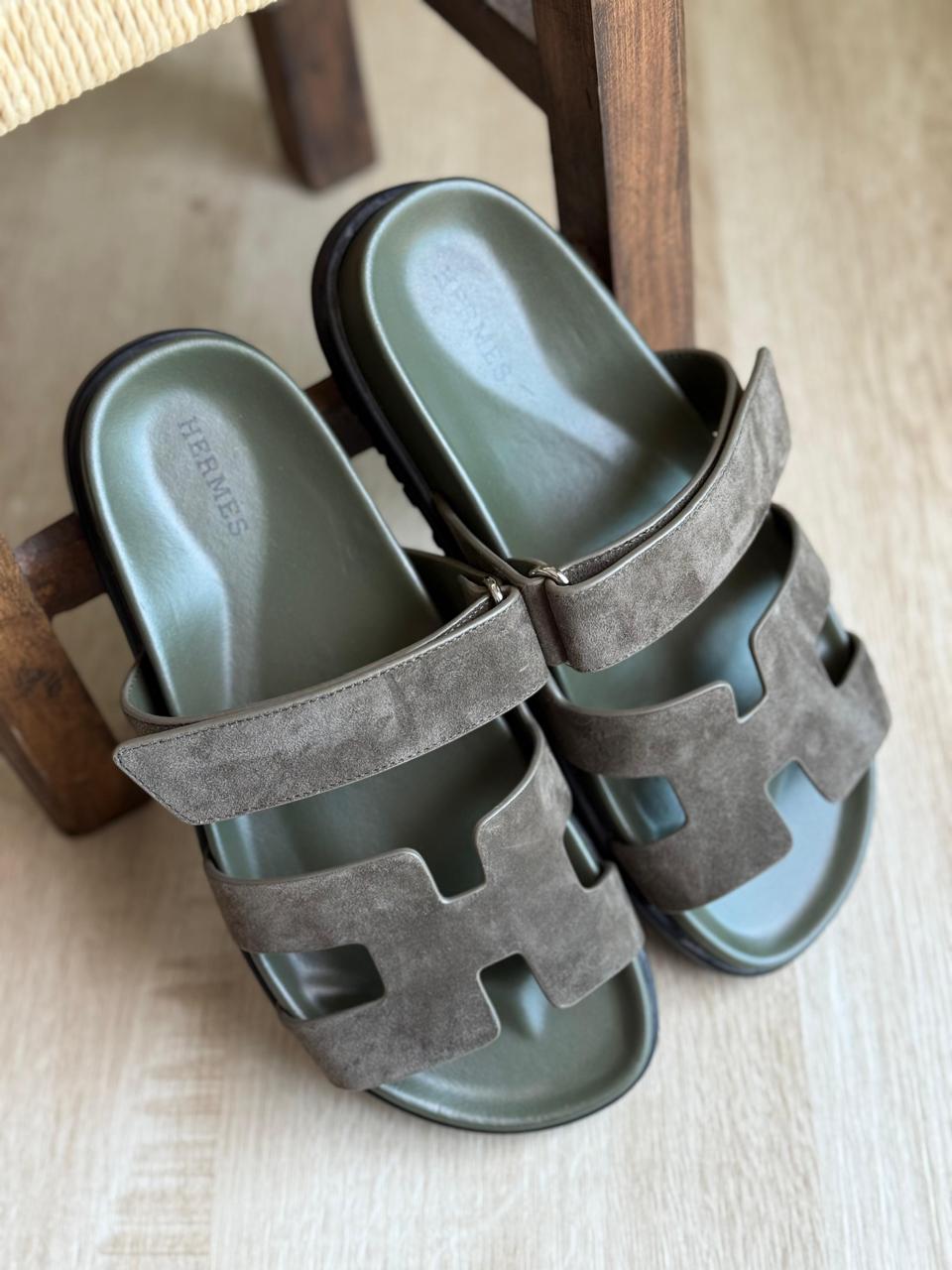 Ladies Hermes flats Lilly Onlines