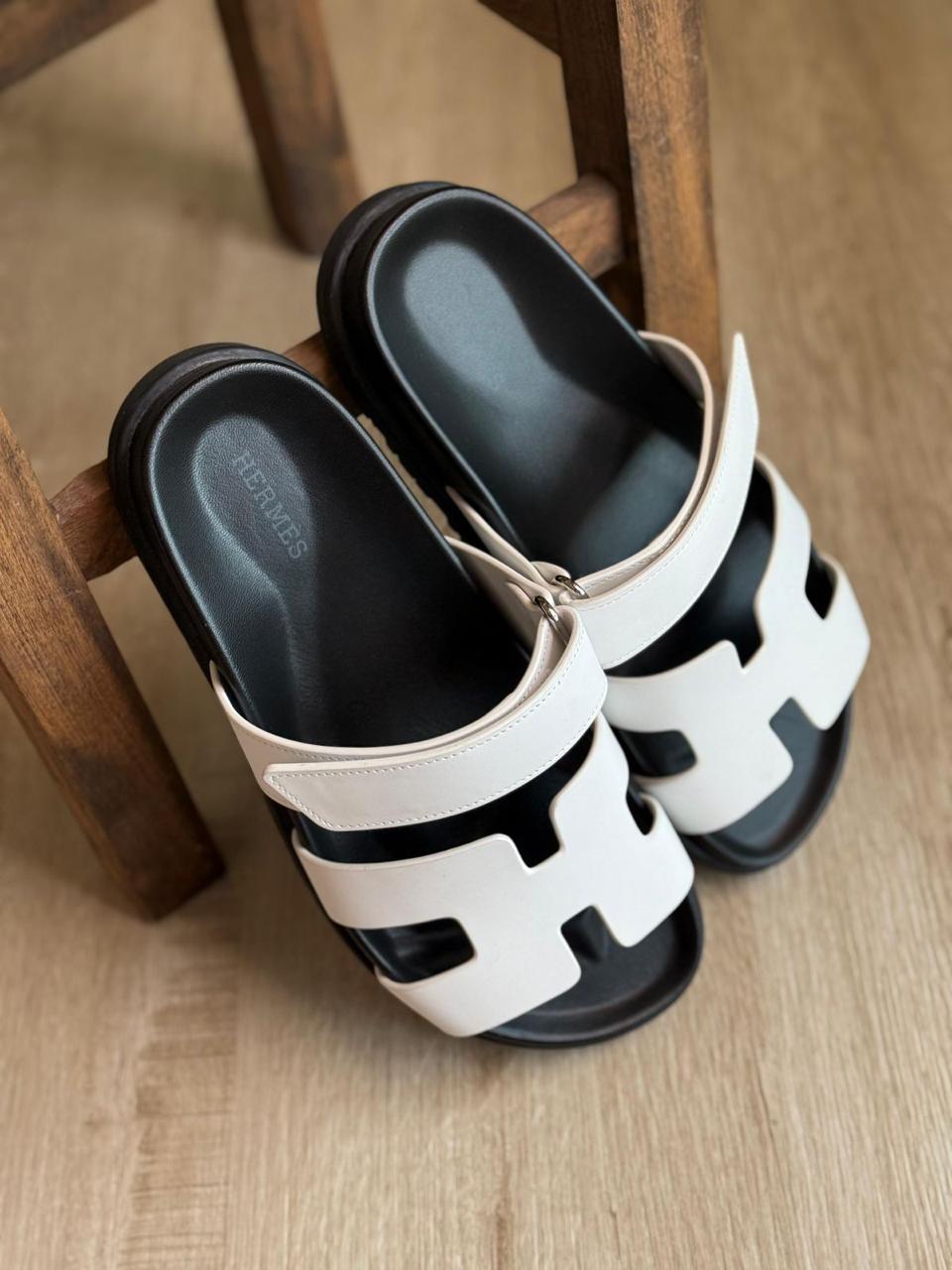 Ladies Hermes flats Lilly Onlines