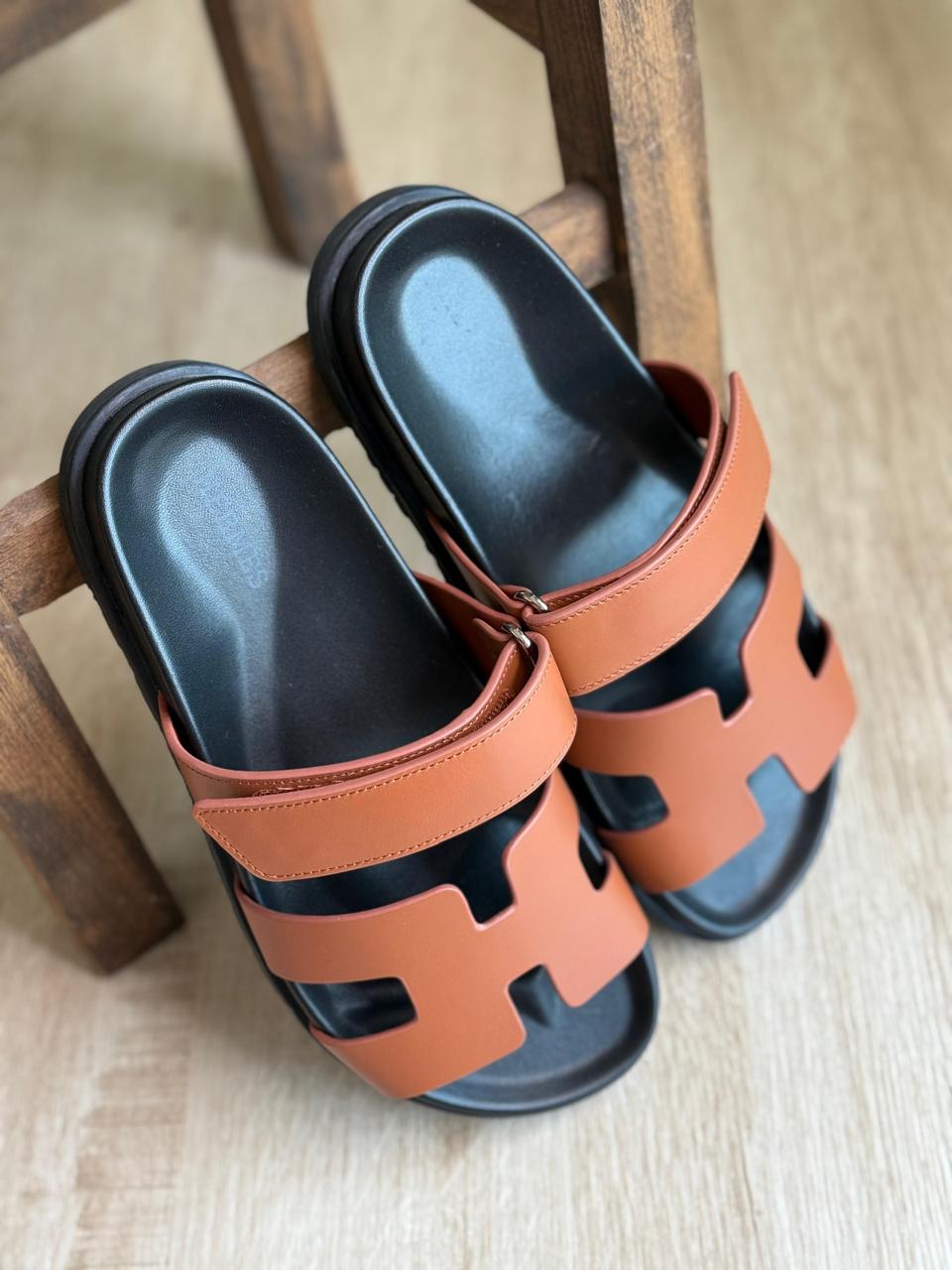 Ladies Hermes flats Lilly Onlines