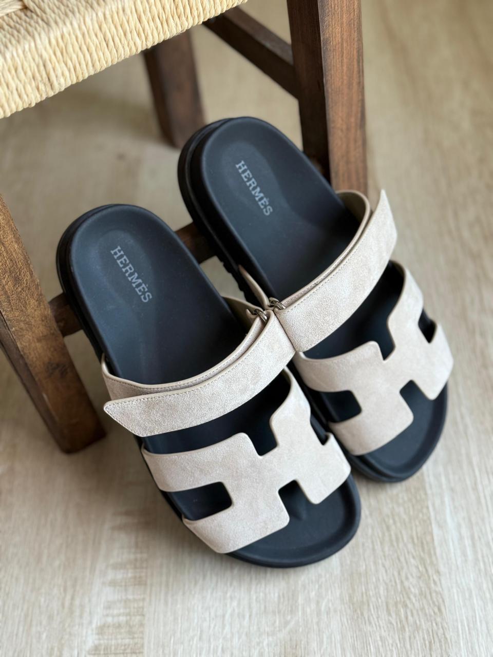 Ladies Hermes flats Lilly Onlines