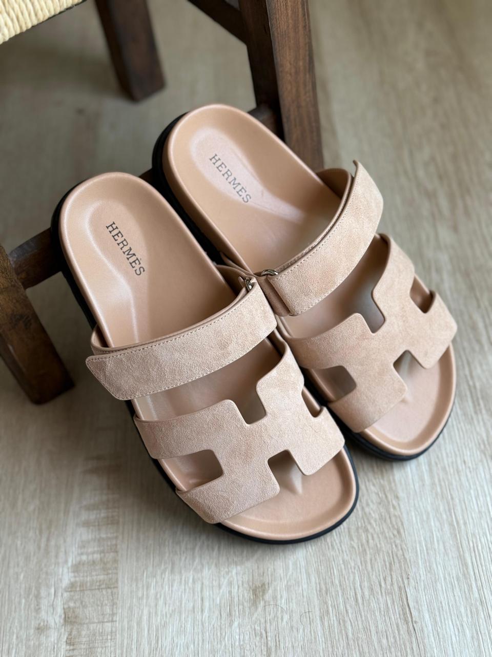 Ladies Hermes flats Lilly Onlines