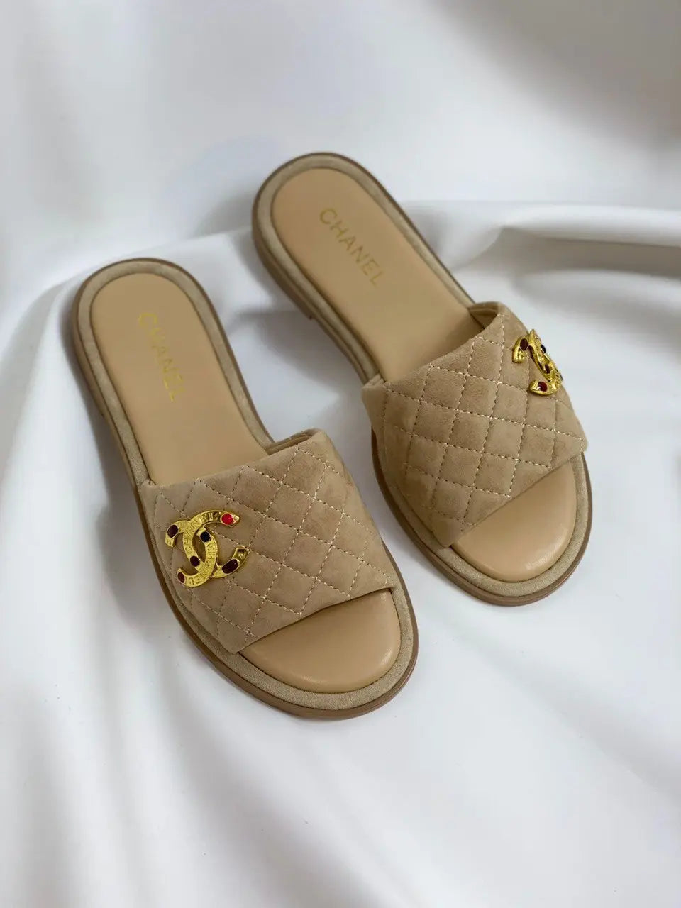 Ladies Flats | Chanel | For Pricing and Order WhatsApp +971581402705 Lilly Onlines