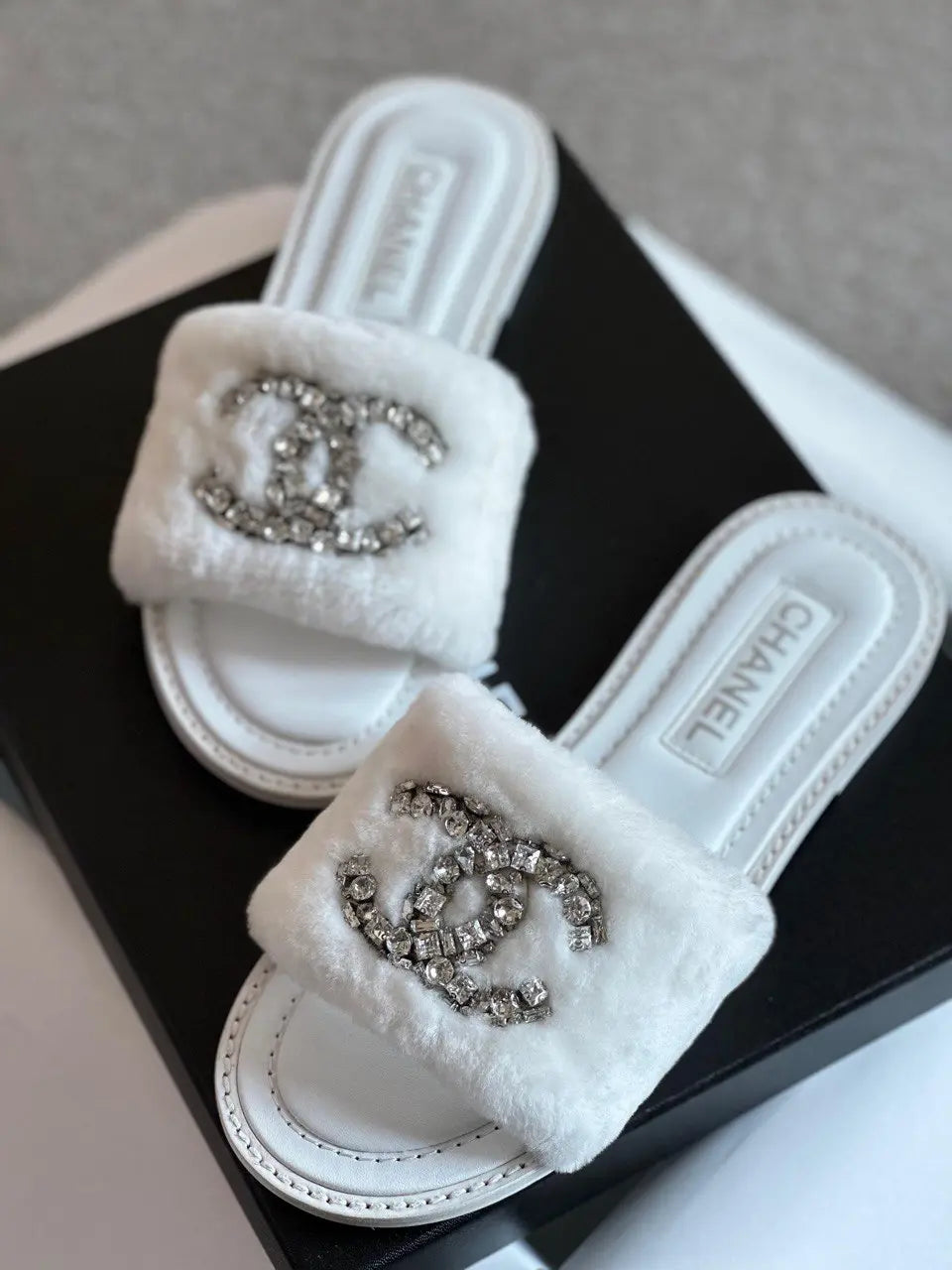 Ladies Flats | Chanel | For Pricing and Order WhatsApp +971581402705 Lilly Onlines