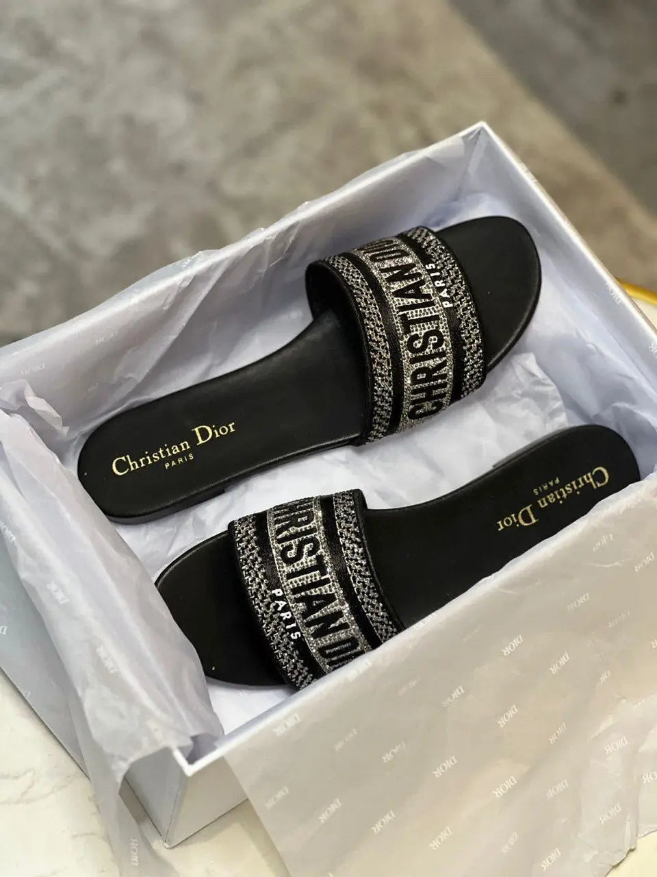 Ladies Flats | Dior | For Pricing and Order WhatsApp +971581402705 Lilly Onlines