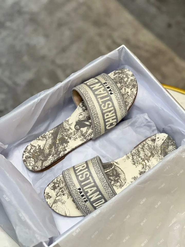 Ladies Flats | Dior | For Pricing and Order WhatsApp +971581402705 Lilly Onlines