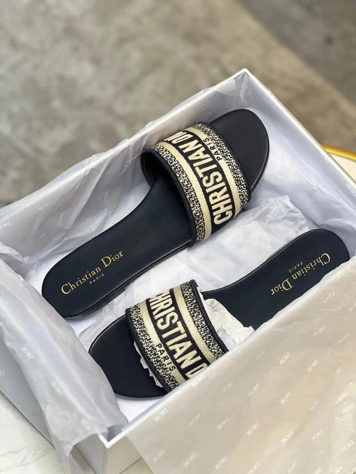 Ladies Flats | Dior | For Pricing and Order WhatsApp +971581402705 Lilly Onlines