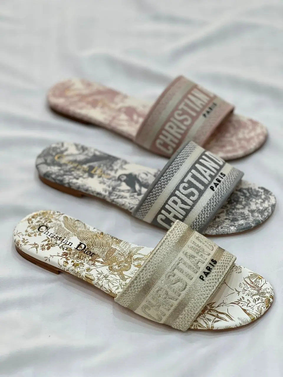 Ladies Flats | Dior | For Pricing and Order WhatsApp +971581402705 Lilly Onlines