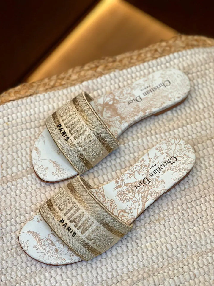 Ladies Flats | Dior | For Pricing and Order WhatsApp +971581402705 Lilly Onlines