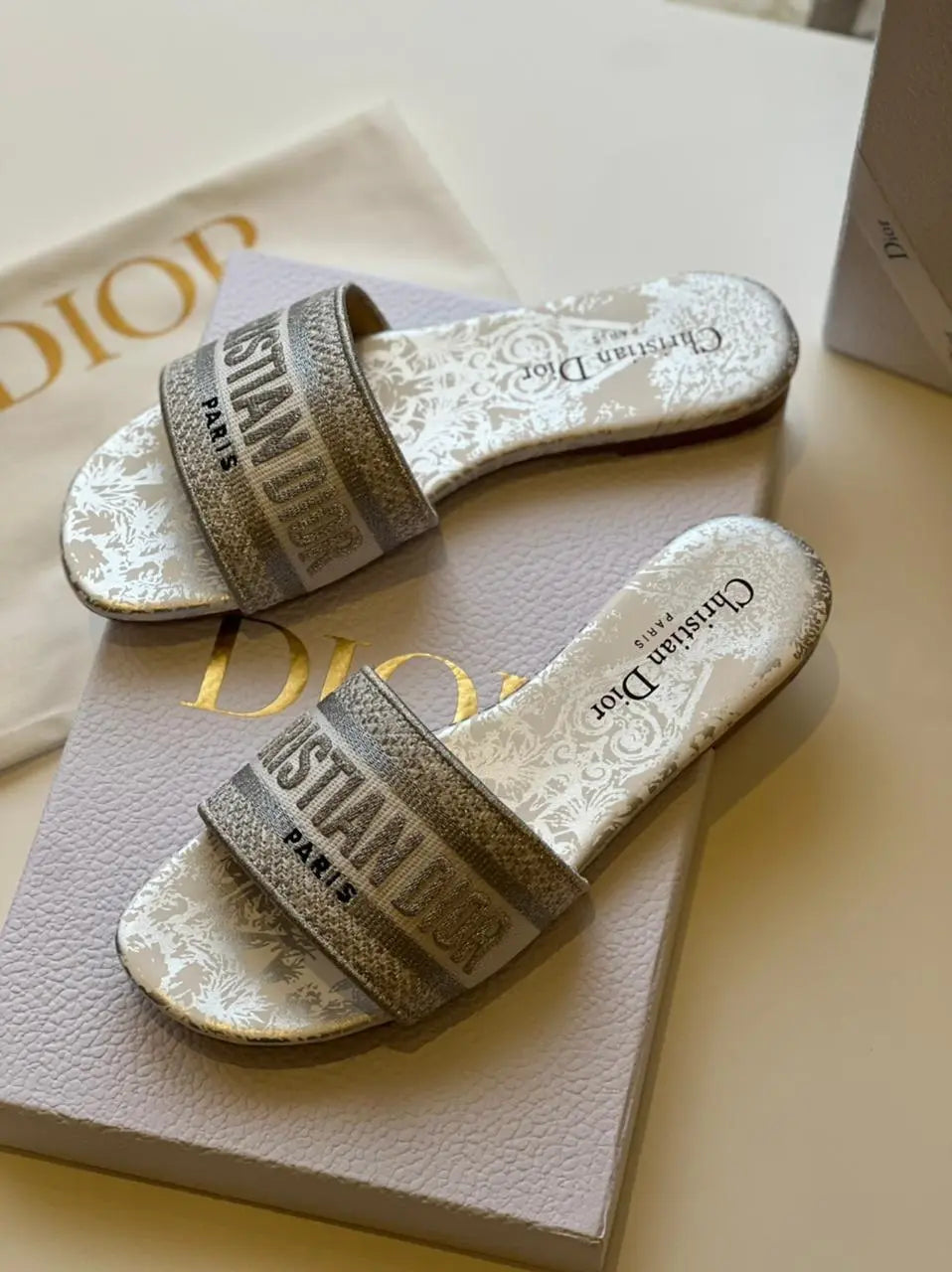 Ladies Flats | Dior | For Pricing and Order WhatsApp +971581402705 Lilly Onlines