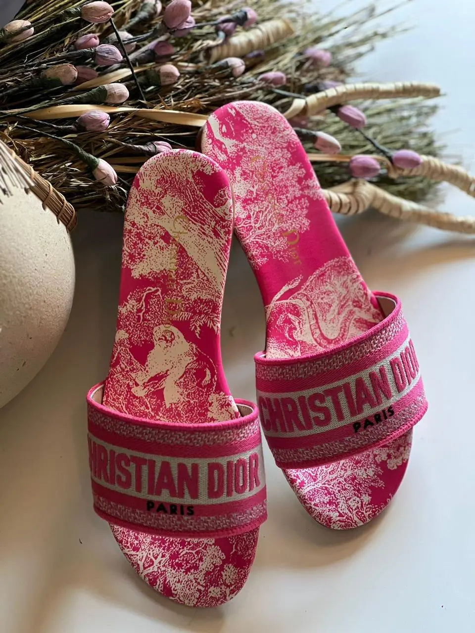 Ladies Flats | Dior | For Pricing and Order WhatsApp +971581402705 Lilly Onlines