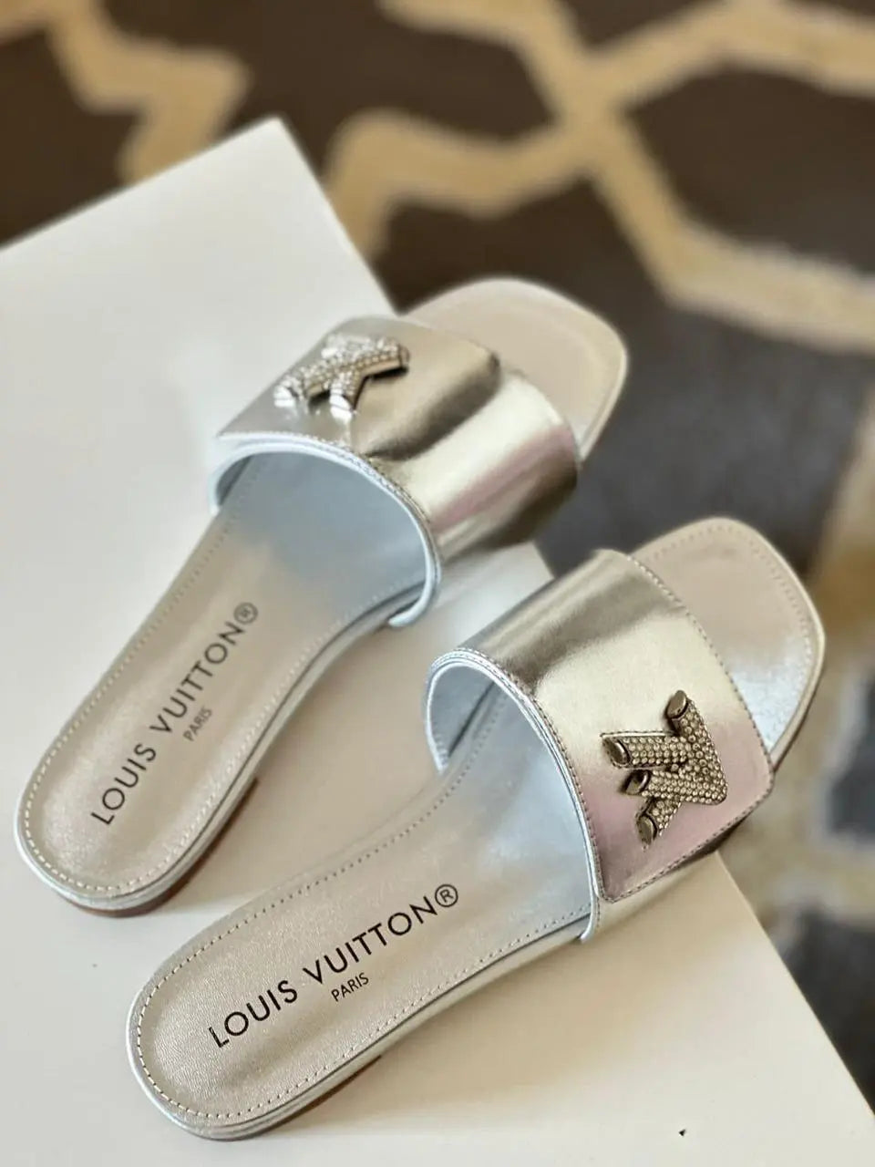 Ladies Flats | LV | For Pricing and Order WhatsApp +971581402705 Lilly Onlines