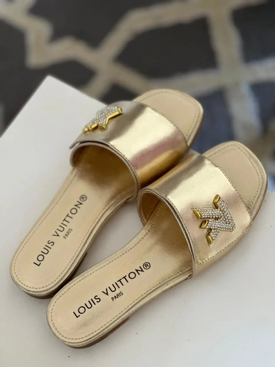 Ladies Flats | LV | For Pricing and Order WhatsApp +971581402705 Lilly Onlines
