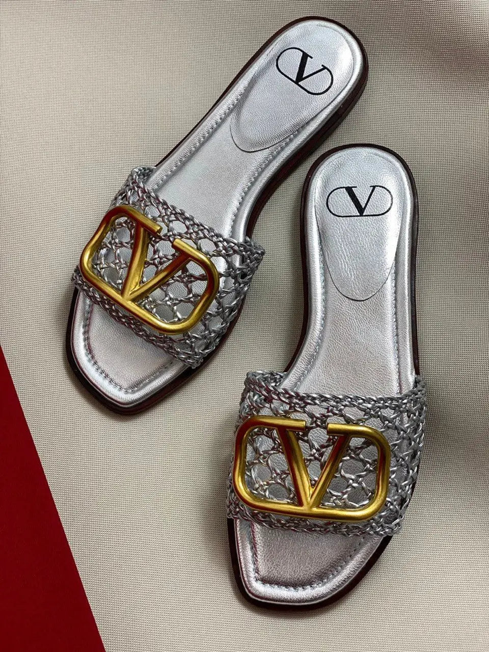 Ladies Flats | Valentino | For Pricing and Order WhatsApp +971581402705 Lilly Onlines